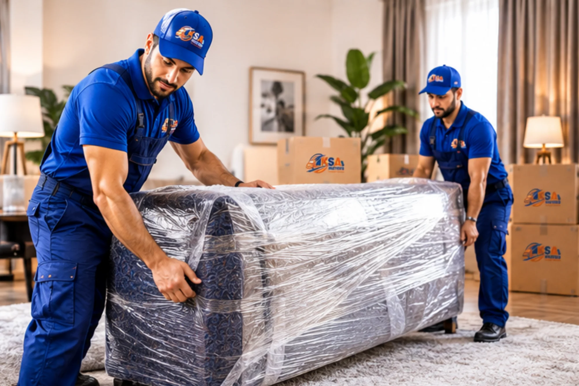 Packing and furniture handling by KSA Movers